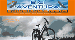 Desktop Screenshot of biciaventuradurcal.es