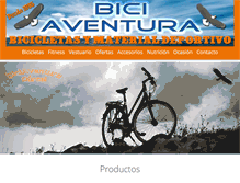 Tablet Screenshot of biciaventuradurcal.es